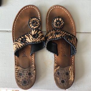 Jack Rogers cheetah print size 7